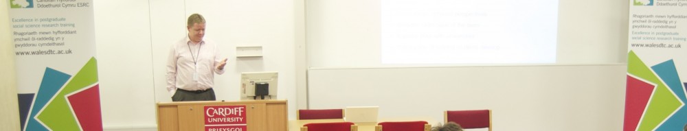 Dr Jamie Smith, Head of Local Government Research with the Welsh Government