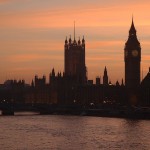 Houses of Parliament at dusk