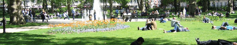 Summer in Russell Square