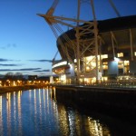 Millenium Stadium at Dusk