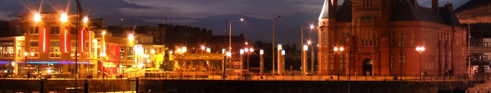 Mermaid Quay at Night
